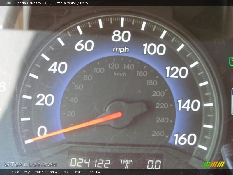 Taffeta White / Ivory 2008 Honda Odyssey EX-L