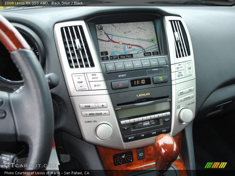 Black Onyx / Black 2008 Lexus RX 350 AWD
