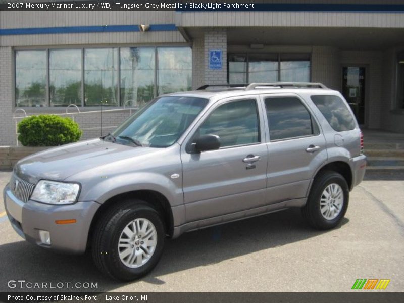 Tungsten Grey Metallic / Black/Light Parchment 2007 Mercury Mariner Luxury 4WD