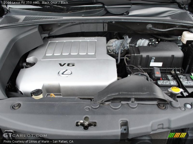 Black Onyx / Black 2008 Lexus RX 350 AWD