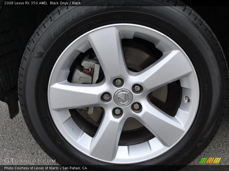 Black Onyx / Black 2008 Lexus RX 350 AWD