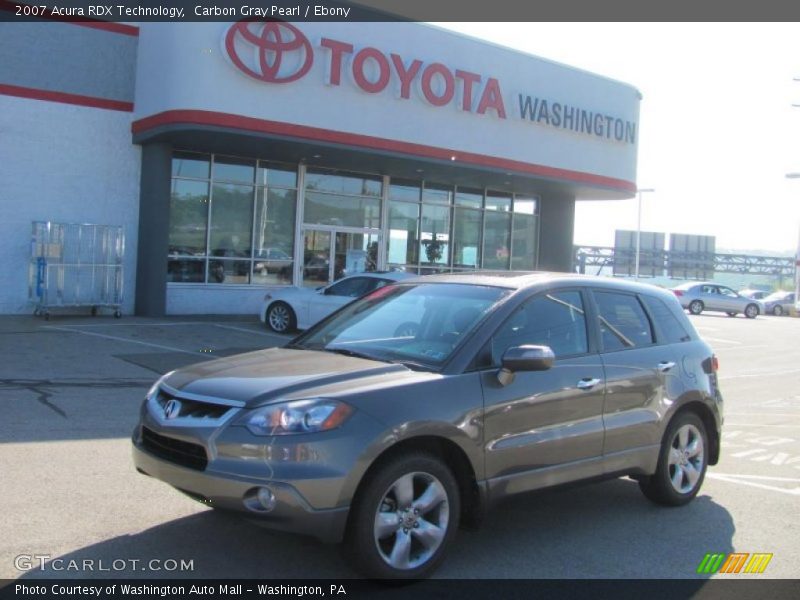 Carbon Gray Pearl / Ebony 2007 Acura RDX Technology