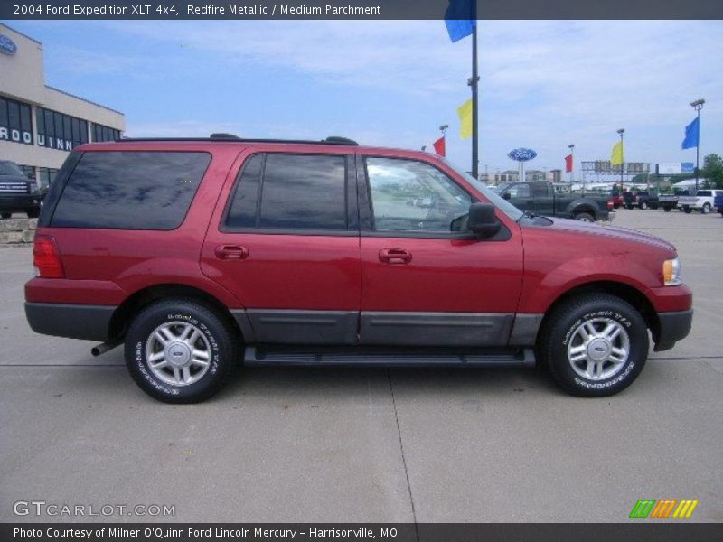 Redfire Metallic / Medium Parchment 2004 Ford Expedition XLT 4x4