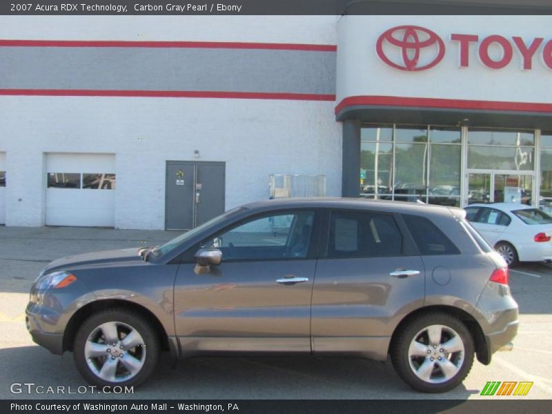 Carbon Gray Pearl / Ebony 2007 Acura RDX Technology