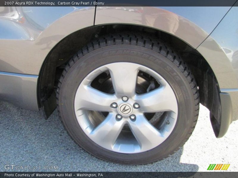 Carbon Gray Pearl / Ebony 2007 Acura RDX Technology