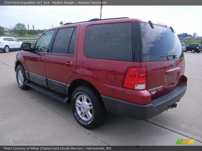 Redfire Metallic / Medium Parchment 2004 Ford Expedition XLT 4x4