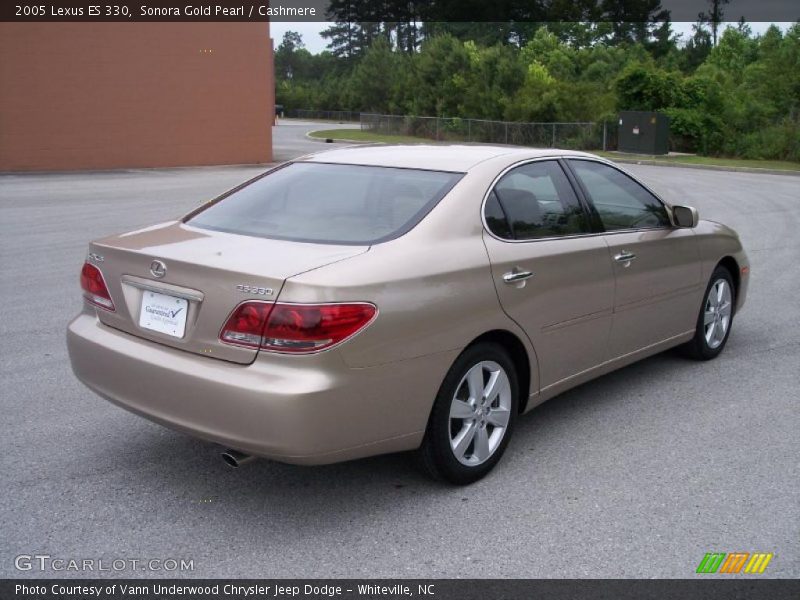 Sonora Gold Pearl / Cashmere 2005 Lexus ES 330