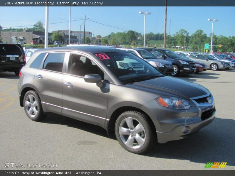 Carbon Gray Pearl / Ebony 2007 Acura RDX Technology