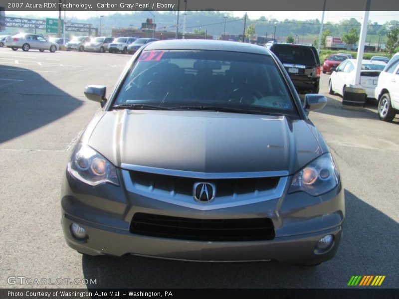 Carbon Gray Pearl / Ebony 2007 Acura RDX Technology