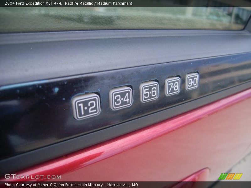 Redfire Metallic / Medium Parchment 2004 Ford Expedition XLT 4x4