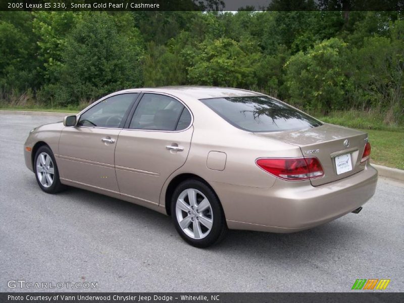 Sonora Gold Pearl / Cashmere 2005 Lexus ES 330