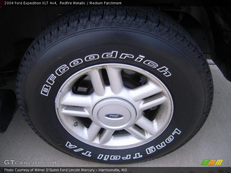 Redfire Metallic / Medium Parchment 2004 Ford Expedition XLT 4x4