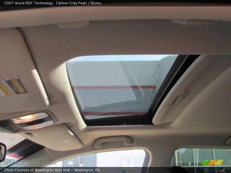 Carbon Gray Pearl / Ebony 2007 Acura RDX Technology