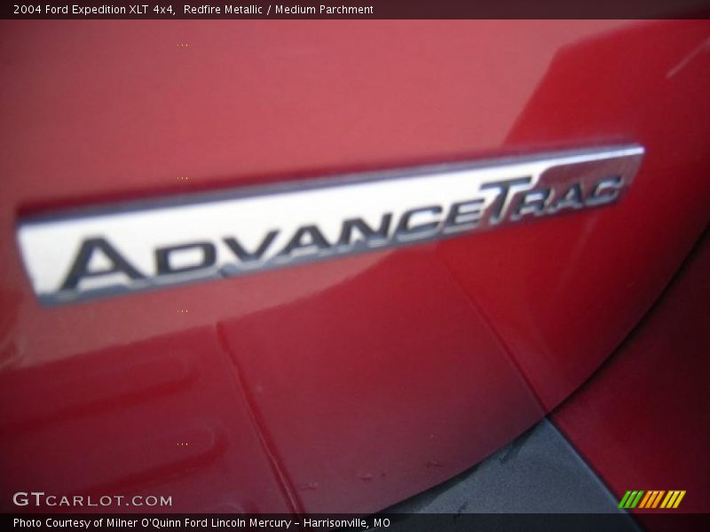 Redfire Metallic / Medium Parchment 2004 Ford Expedition XLT 4x4