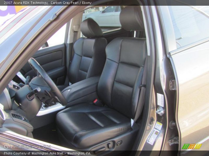 Carbon Gray Pearl / Ebony 2007 Acura RDX Technology