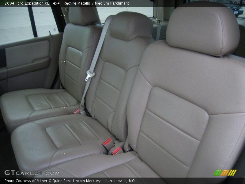Redfire Metallic / Medium Parchment 2004 Ford Expedition XLT 4x4