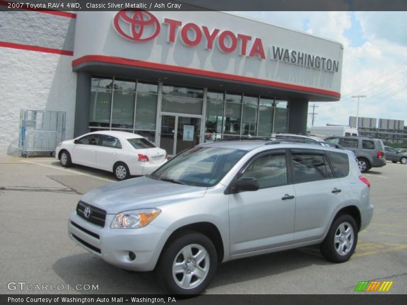 Classic Silver Metallic / Ash Gray 2007 Toyota RAV4 4WD