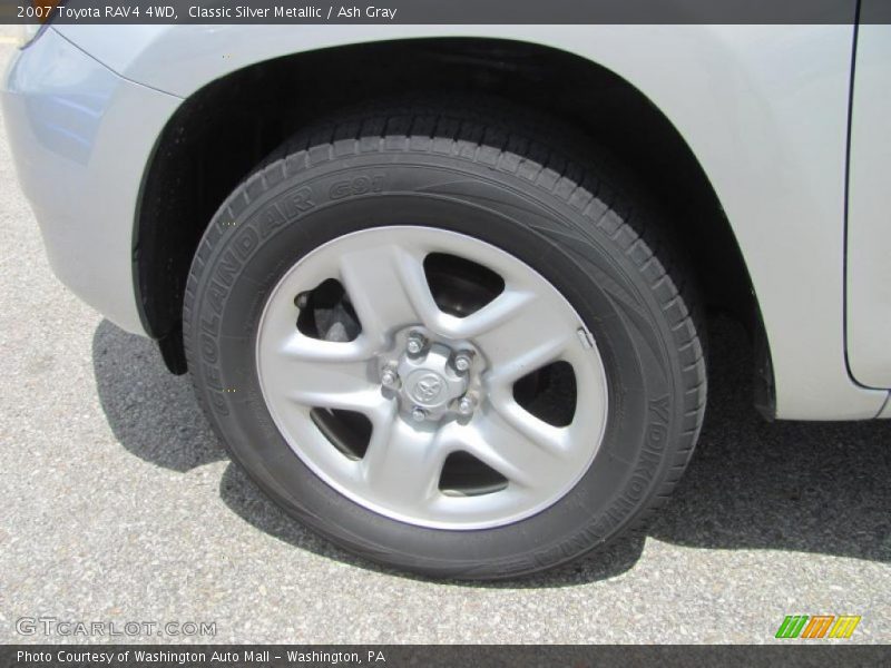 Classic Silver Metallic / Ash Gray 2007 Toyota RAV4 4WD