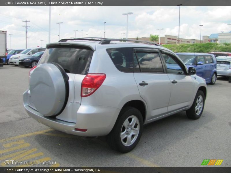 Classic Silver Metallic / Ash Gray 2007 Toyota RAV4 4WD