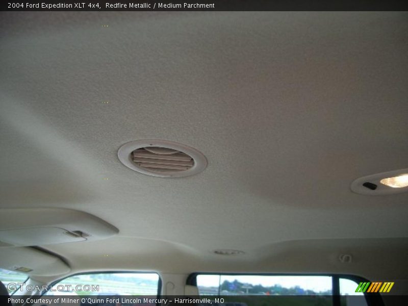 Redfire Metallic / Medium Parchment 2004 Ford Expedition XLT 4x4