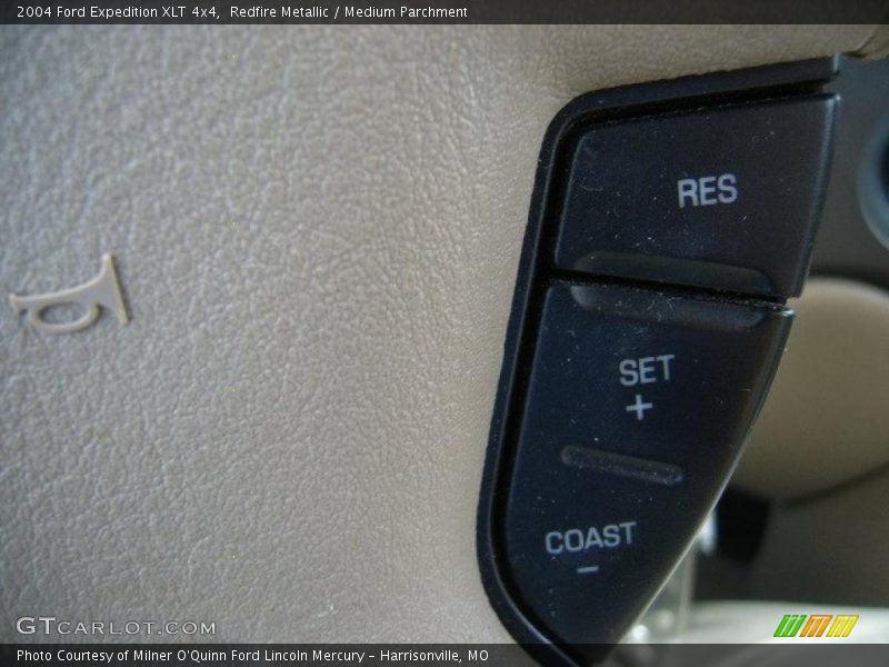 Redfire Metallic / Medium Parchment 2004 Ford Expedition XLT 4x4