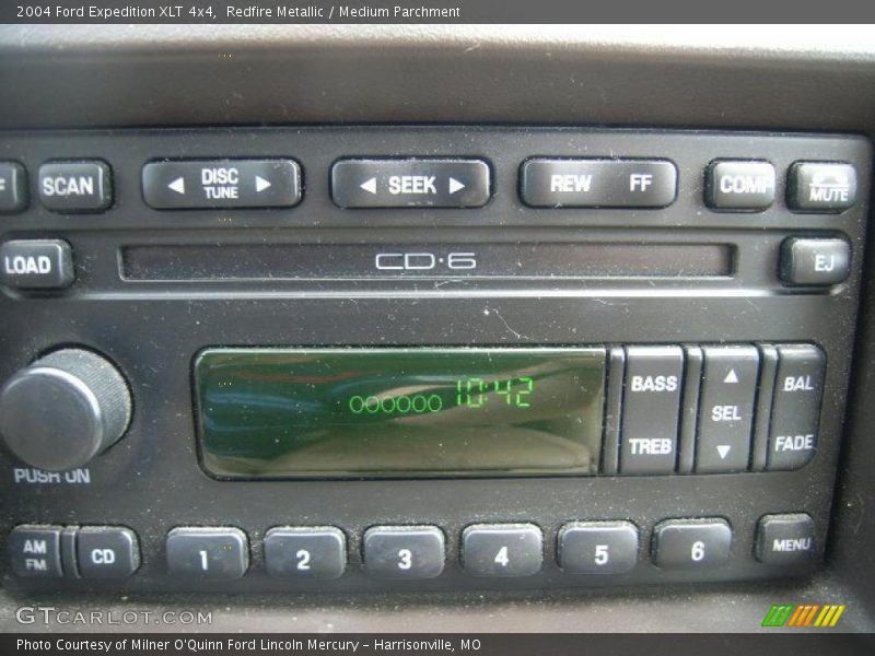 Redfire Metallic / Medium Parchment 2004 Ford Expedition XLT 4x4