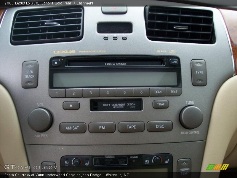 Sonora Gold Pearl / Cashmere 2005 Lexus ES 330