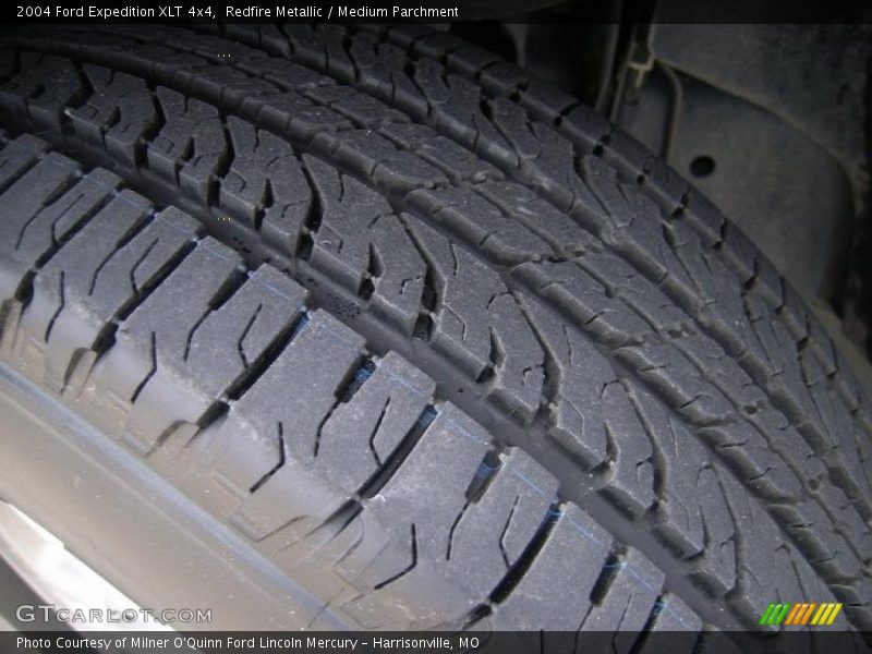 Redfire Metallic / Medium Parchment 2004 Ford Expedition XLT 4x4