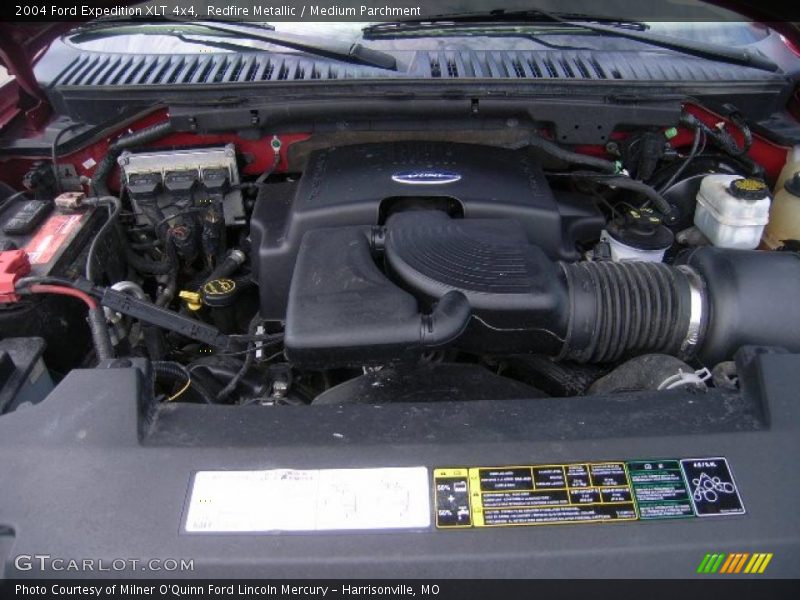 Redfire Metallic / Medium Parchment 2004 Ford Expedition XLT 4x4