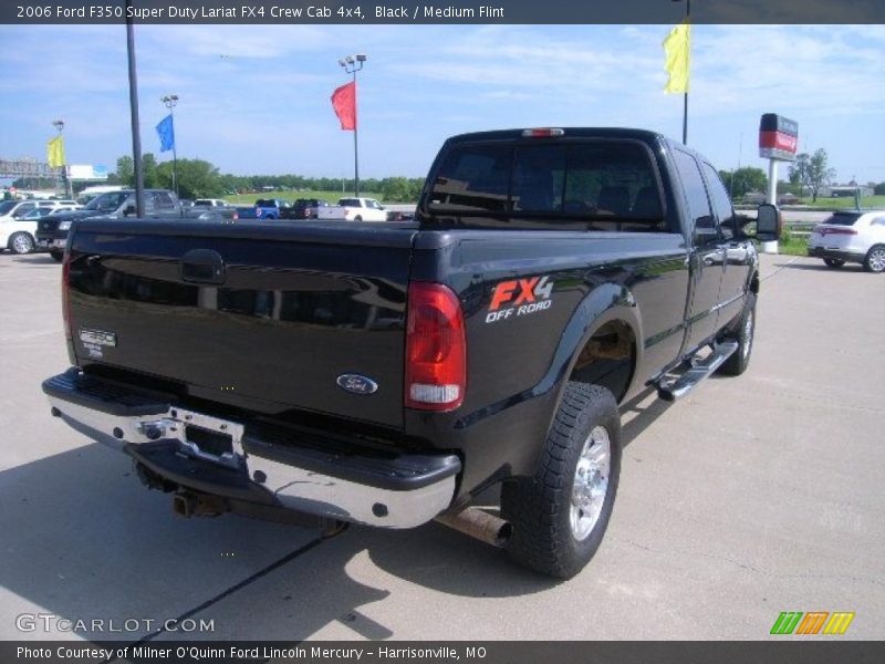 Black / Medium Flint 2006 Ford F350 Super Duty Lariat FX4 Crew Cab 4x4