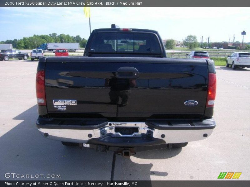 Black / Medium Flint 2006 Ford F350 Super Duty Lariat FX4 Crew Cab 4x4