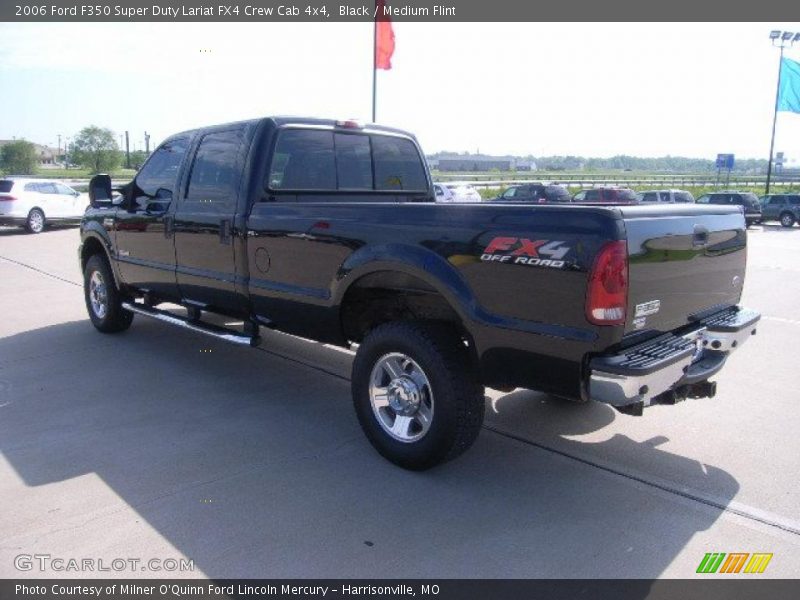 Black / Medium Flint 2006 Ford F350 Super Duty Lariat FX4 Crew Cab 4x4
