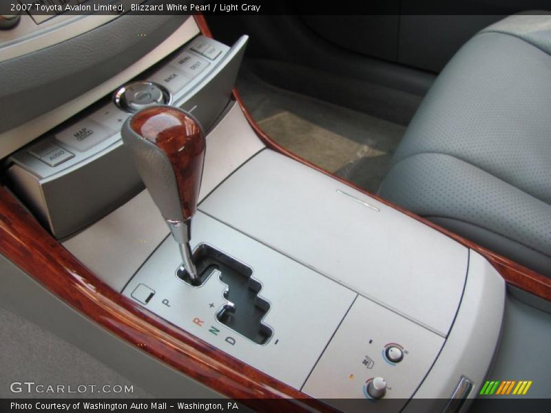 Blizzard White Pearl / Light Gray 2007 Toyota Avalon Limited