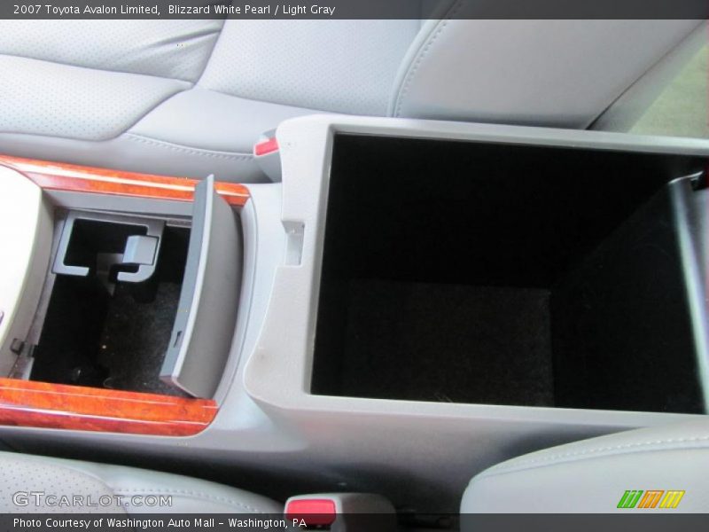 Blizzard White Pearl / Light Gray 2007 Toyota Avalon Limited