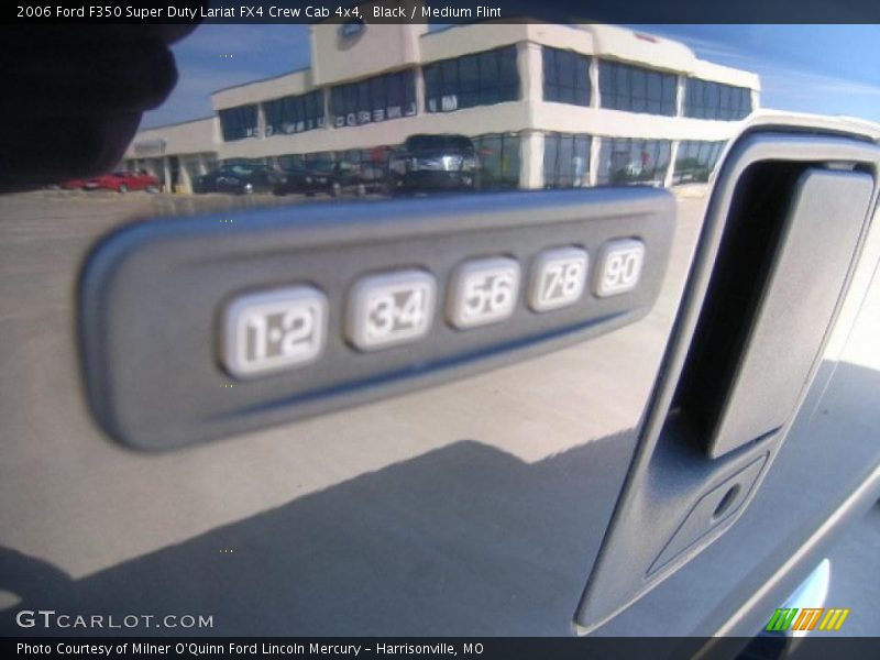 Black / Medium Flint 2006 Ford F350 Super Duty Lariat FX4 Crew Cab 4x4