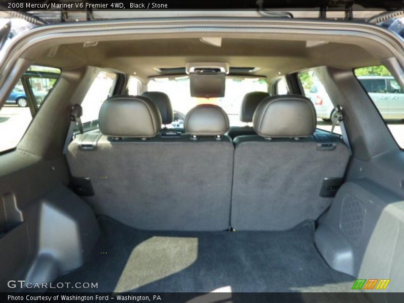 Black / Stone 2008 Mercury Mariner V6 Premier 4WD