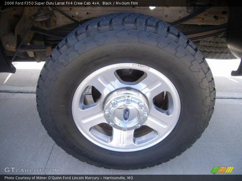 Black / Medium Flint 2006 Ford F350 Super Duty Lariat FX4 Crew Cab 4x4