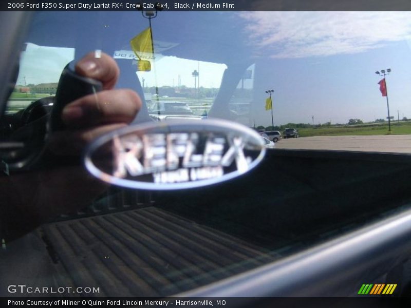 Black / Medium Flint 2006 Ford F350 Super Duty Lariat FX4 Crew Cab 4x4