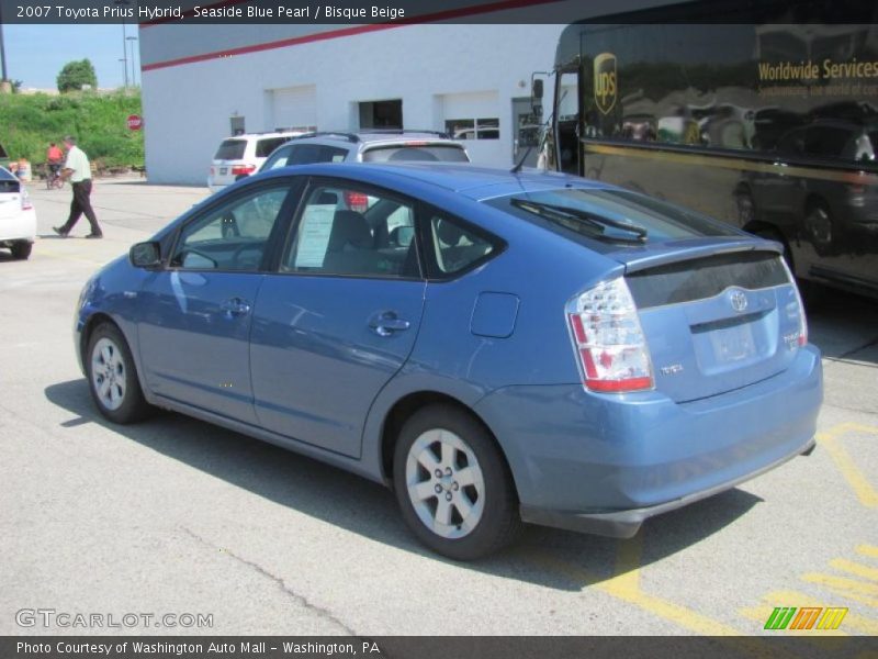 Seaside Blue Pearl / Bisque Beige 2007 Toyota Prius Hybrid