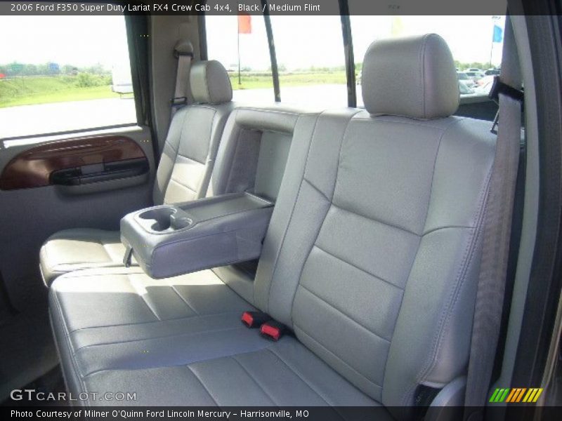 Black / Medium Flint 2006 Ford F350 Super Duty Lariat FX4 Crew Cab 4x4