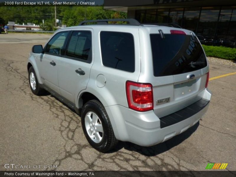 Silver Metallic / Charcoal 2008 Ford Escape XLT V6