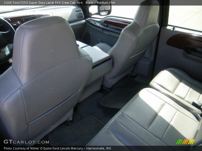 Black / Medium Flint 2006 Ford F350 Super Duty Lariat FX4 Crew Cab 4x4