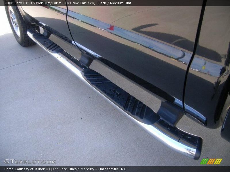 Black / Medium Flint 2006 Ford F350 Super Duty Lariat FX4 Crew Cab 4x4