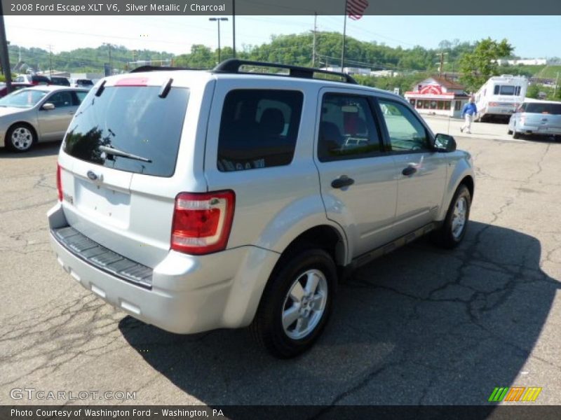 Silver Metallic / Charcoal 2008 Ford Escape XLT V6