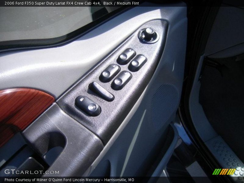 Black / Medium Flint 2006 Ford F350 Super Duty Lariat FX4 Crew Cab 4x4