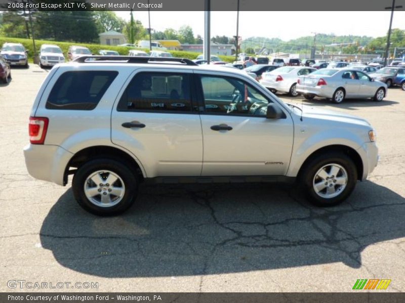 Silver Metallic / Charcoal 2008 Ford Escape XLT V6