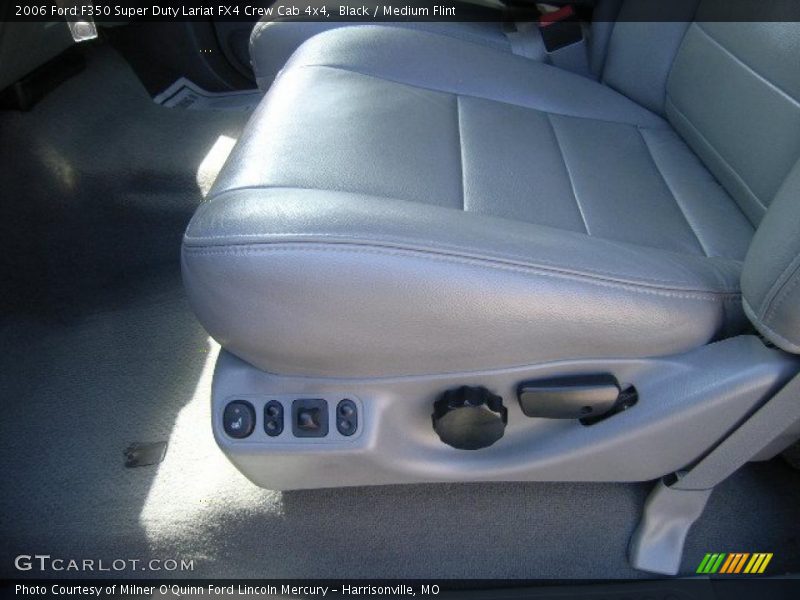 Black / Medium Flint 2006 Ford F350 Super Duty Lariat FX4 Crew Cab 4x4
