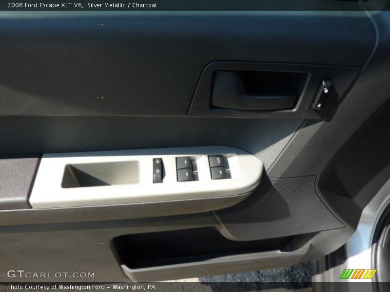 Silver Metallic / Charcoal 2008 Ford Escape XLT V6