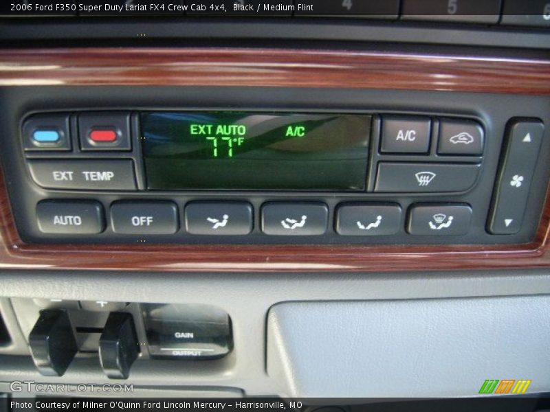 Black / Medium Flint 2006 Ford F350 Super Duty Lariat FX4 Crew Cab 4x4