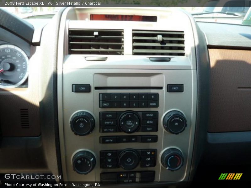 Silver Metallic / Charcoal 2008 Ford Escape XLT V6